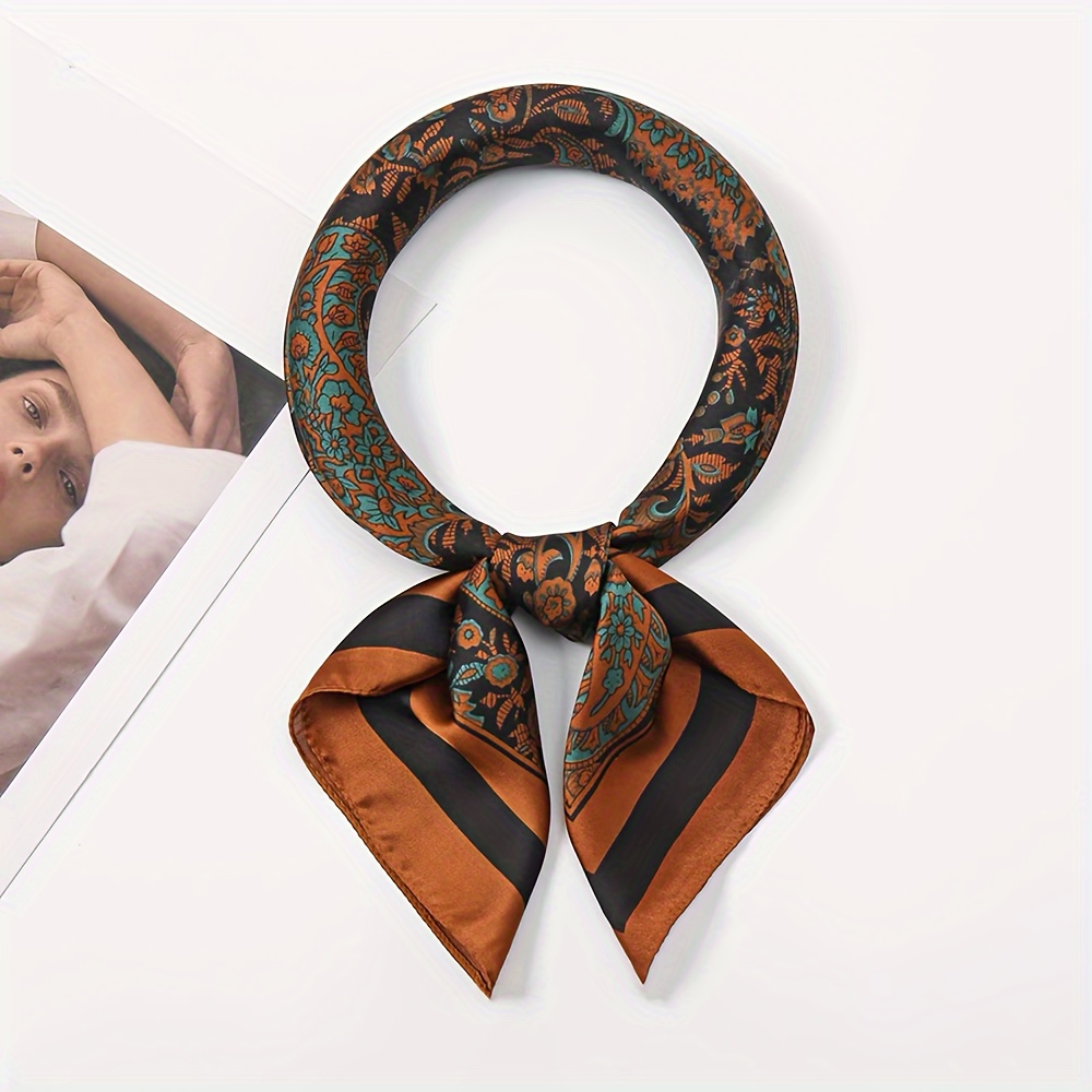 Fashionable Imitation Silk Sca - đánh giá và giá Headband Summer Knit