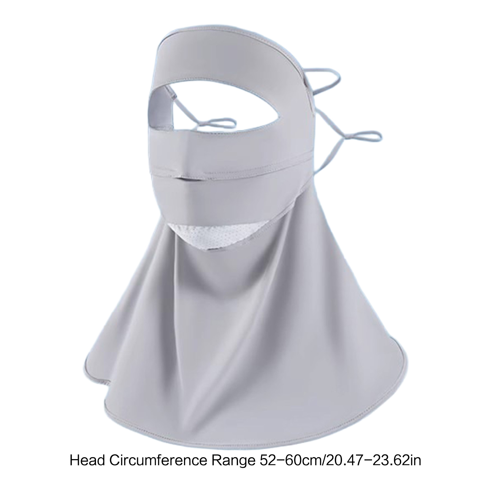 Ice Silk Full Face Sun Protect - đánh giá và giá Headband Summer Knit