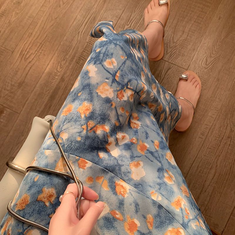 Women's Summer Two-Piece Set L - đánh giá và giá Midi Skirt Floral