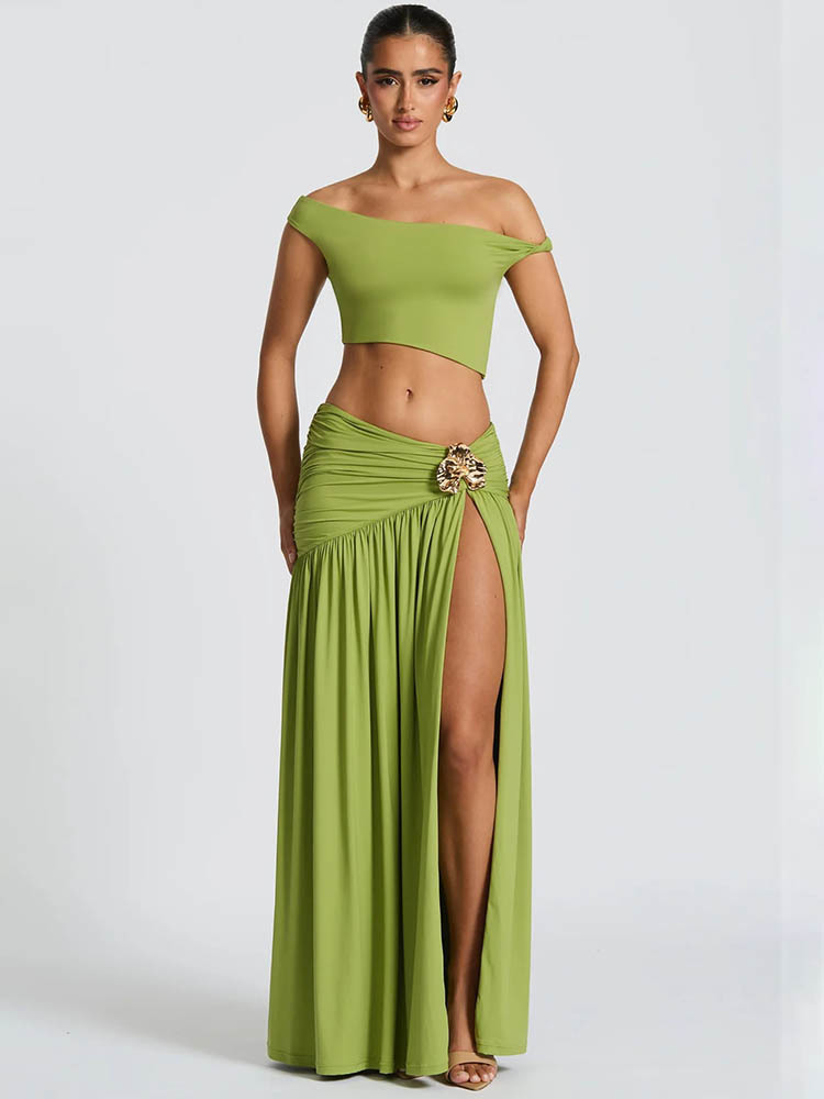 Mozision Elegant Dress Set Wom - đánh giá và giá Crop Top Crochet