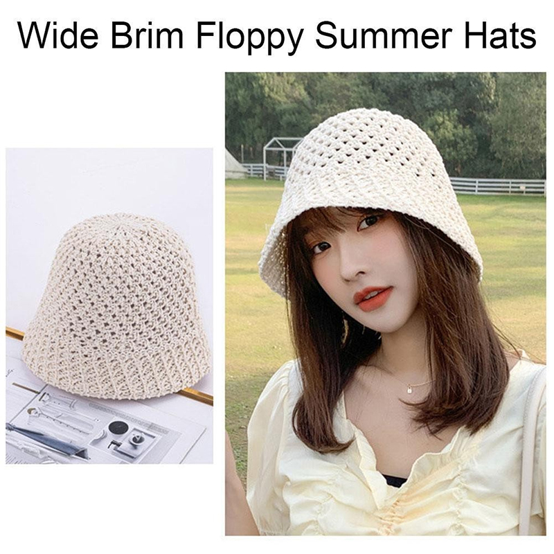 New Girls Sun Hat Wide Brim Fl - đánh giá và giá Hat Floppy Wide