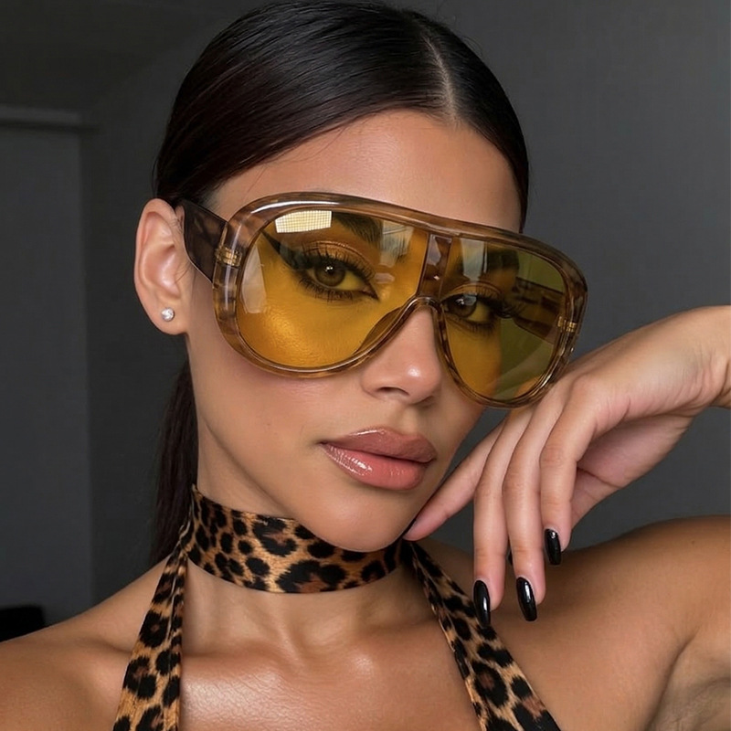 Oversized One Piece Large Fram - đánh giá và giá Sunglasses Cat Eye