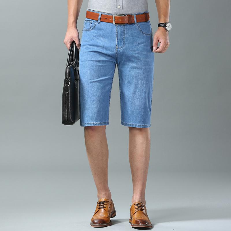 New Summer Men's Denim Shorts  - đánh giá và giá Levis Jeans 501