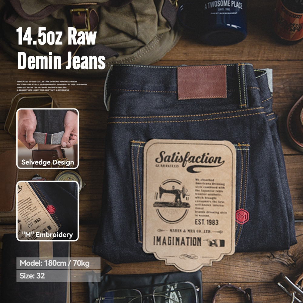Maden Đỏ M Thêu Denim Giả Jean - đánh giá và giá Levis Jeans 501