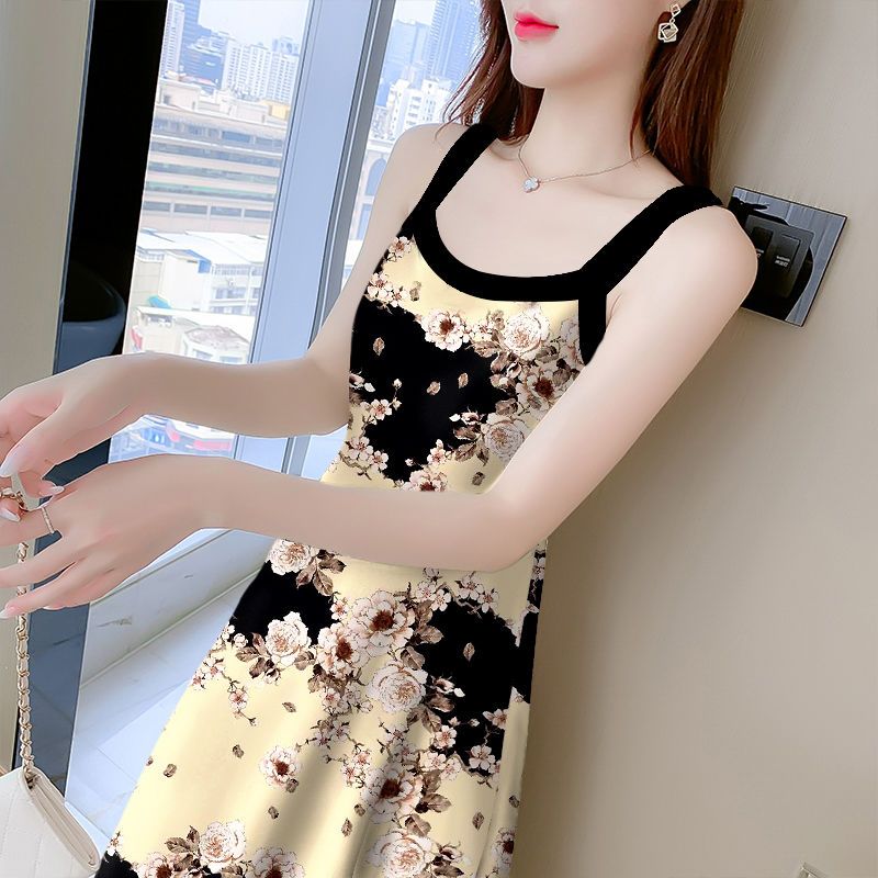 Summer Women Fashion Floral Pr - đánh giá và giá Midi Skirt Floral