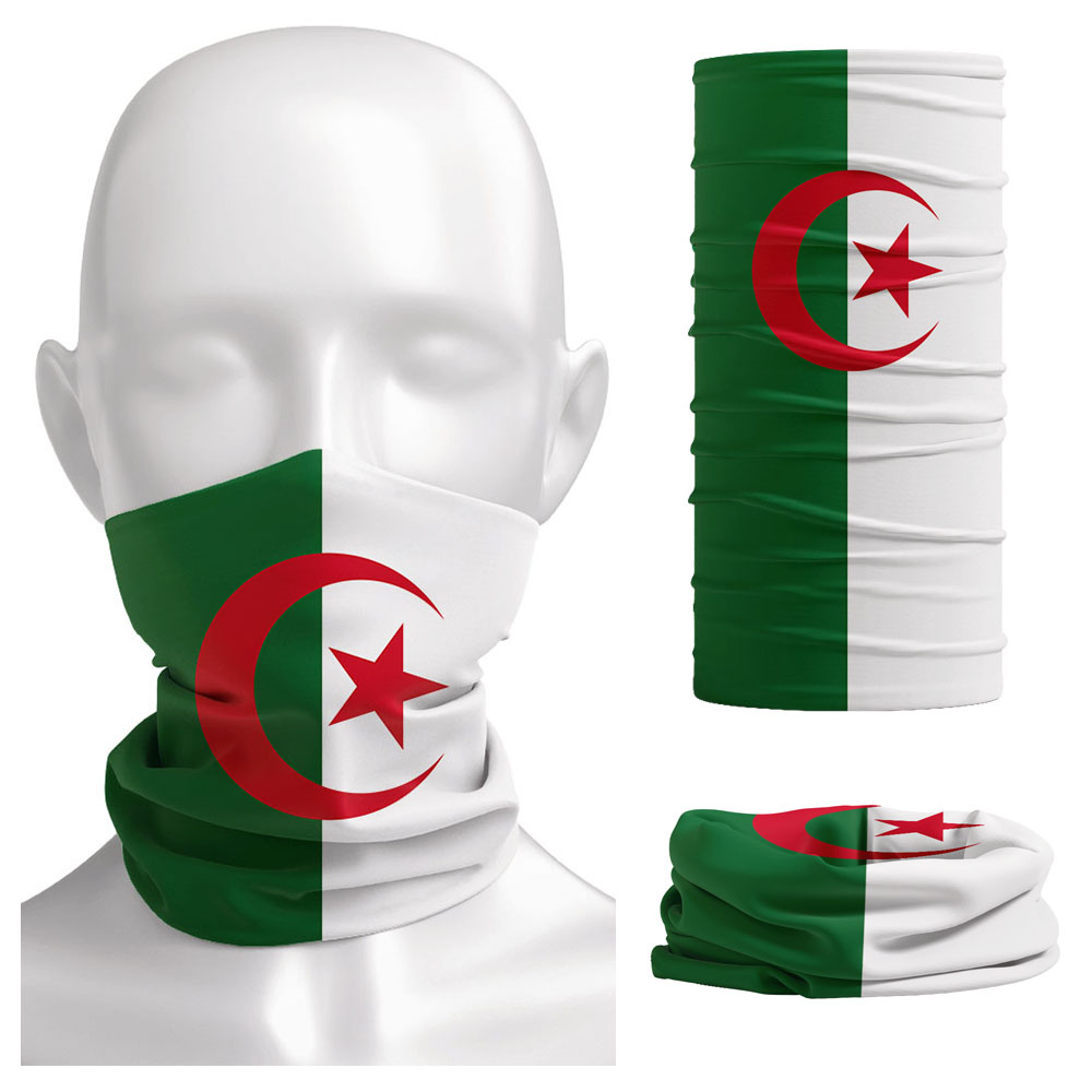 Algeria Flag Printed Bandana H - đánh giá và giá Headband Summer Knit