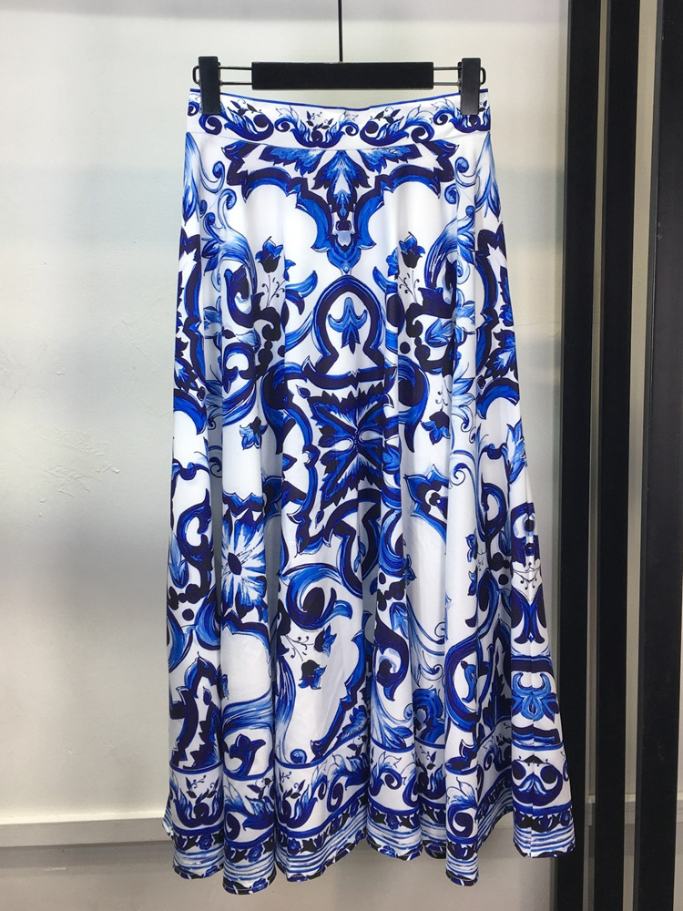 Summer Bohemain Blue And White - đánh giá và giá Romper Floral Print