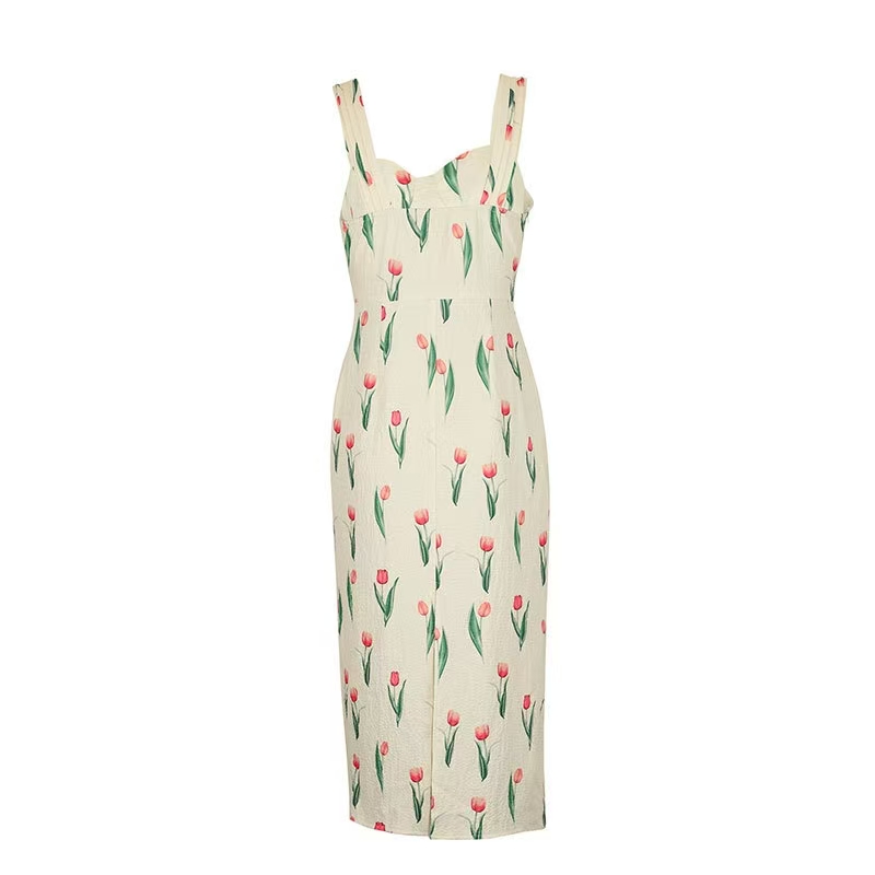 Fashionable Floral Print Crop  - đánh giá và giá Midi Skirt Floral
