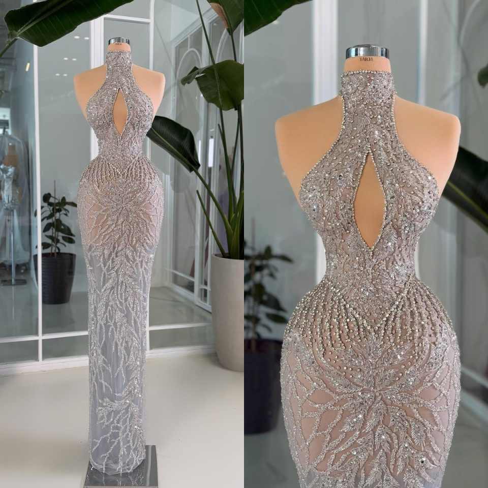 Sleek Evening Dresses Halter N - đánh giá và giá Maxi Dress Halter