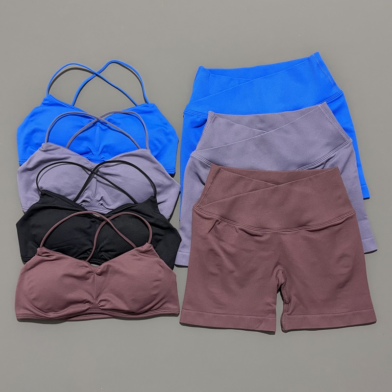 2 Piece Vision Gym Set Women Y - đánh giá và giá Crop Top Crochet